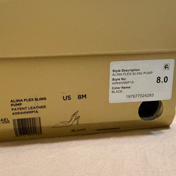 Michael Kors Glossy Black Heels - Picture 7 of 8